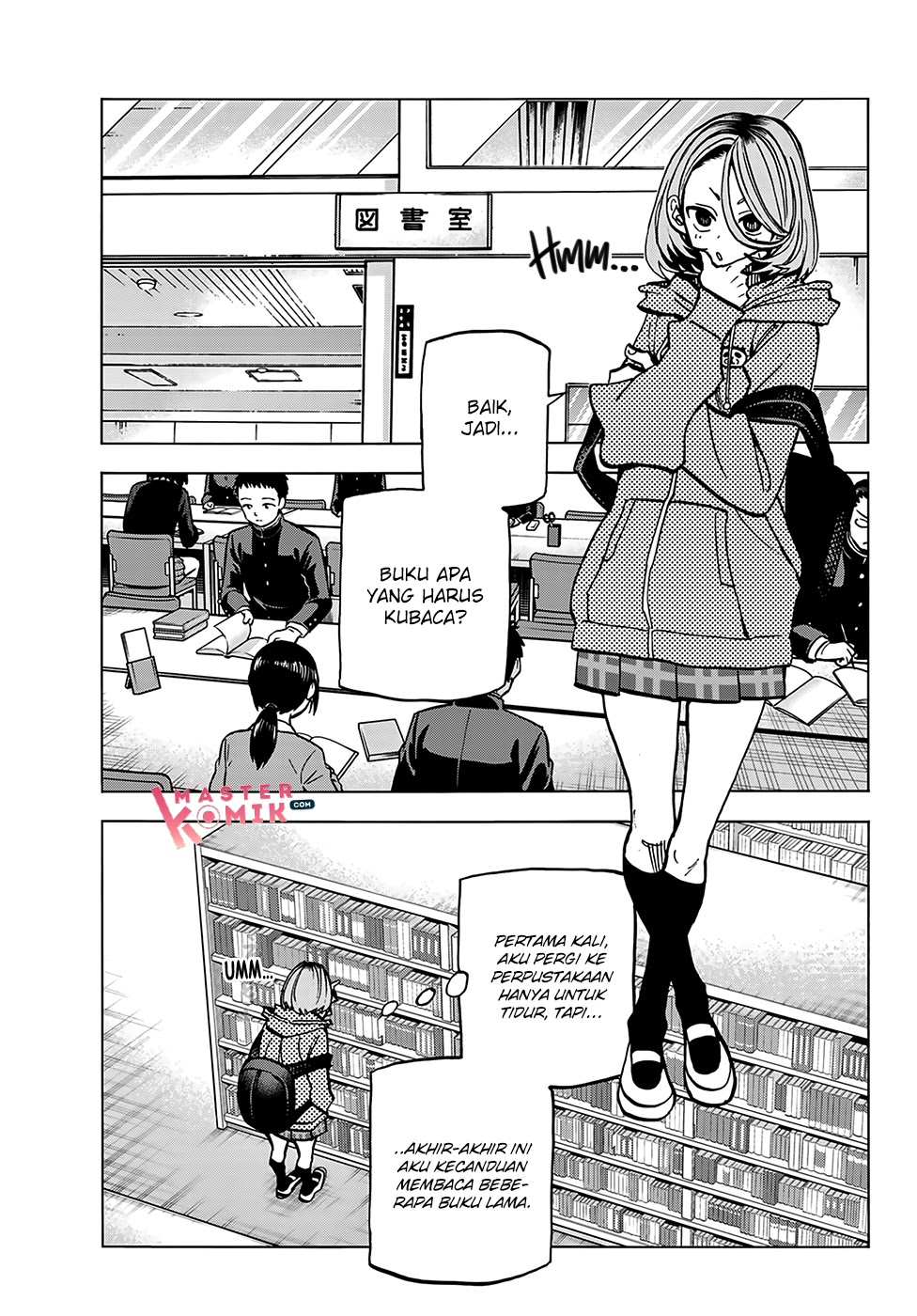 The Story Between a Dumb Prefect and a High School Girl with an Inappropriate Skirt Length Chapter 05 Gambar 3
